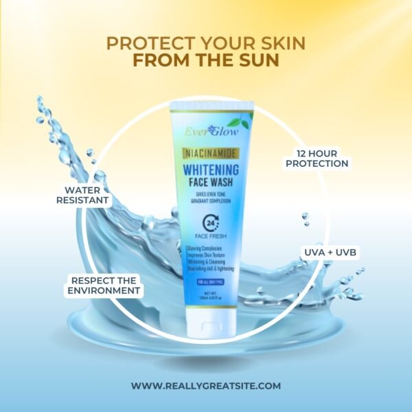 Ever Glow Whitening Face Wash - 120ml - Image 5