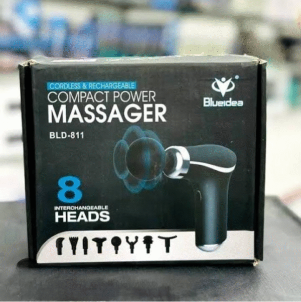 Cordless & Rechargeable Compact Body Massager | Model BLD-811 | Best Quality Massager - Image 2