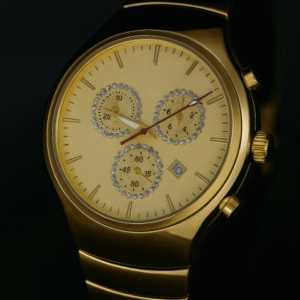 IRADD Men Watch Best Quality Watch For Men | Stainless Steel Watch For Men - IRADD Golden Watch - Cell Operated Watch - Analog Watch - IRADD Analog Watch - With Box