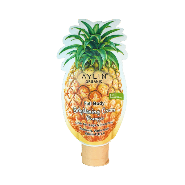 Pineapple Infused Skin Brightening Cream – Natural Glow & Even Skin Tone Formula 100 ml - Image 3