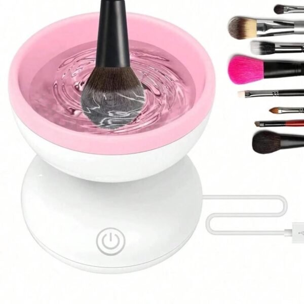 Electric Makeup Brush Cleaner Machine Gentle And Efficient Cleaning USB Powered Electric Scrubber Makeup Supply - Image 9