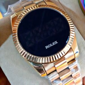 Rolex style Digital Watches Fashion Stainless Steel watch | Digital Watch (With Box)