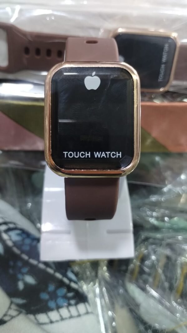 Touch LED Watch Fashion Casual Sports Men's Watch Touch Smart LED Digital Watches Electronics Wrist Watches for Men Women Square Clock (Random color) Without box - Image 16