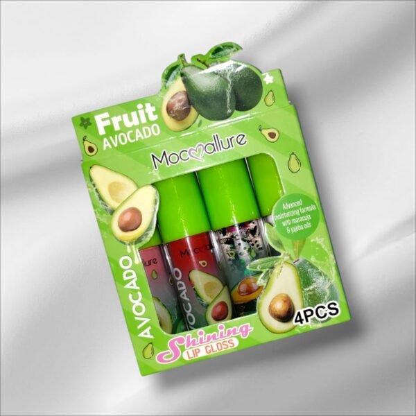 Mocallure 4 Pcs Shinning Lipgloss Set – Long-Lasting, Easy to Apply,  Lip Gloss for Makeup Lovers - Image 3