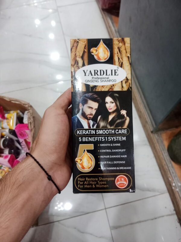 Ginseng Yardlie Shampoo For Hair Volumizing, Shining, Strengthening & Dandruff Treatment 400g - Image 11
