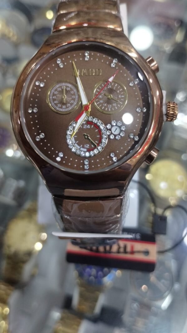 IRADD Men Watch Best Quality Watch For Men | Stainless Steel Watch For Men - IRADD Watch - Cell Operated Watch - Analog Watch - IRADD Analog Watch - With Box - Image 2