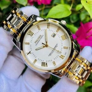 Original - Fngeen Men's Calendar Fashion Casual Business Watch - Waterproof Explosion Model - Stainless Steel Watch For Men - Quartz Watch - With Box