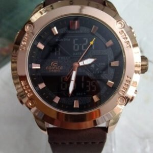 Edifice Watch For Men | Best Quality Watch For Men | Watch For Men - Wrist Watches For Men - Rubber Strap Watch - With Box