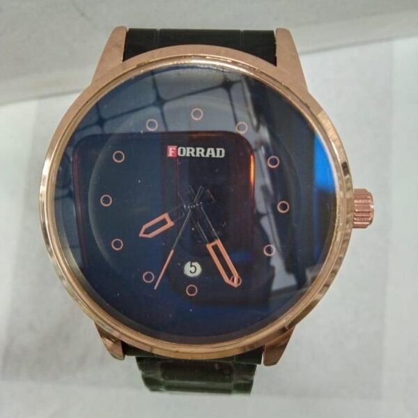 FORRAD Men’s Watch with Stainless Steel Strap Date Function Analog Display -  Durable & Lightweight Casual Wristwatch | Men's Watch - Wrist Watch For Men - Stainless Steel Dial & Strap - Image 5