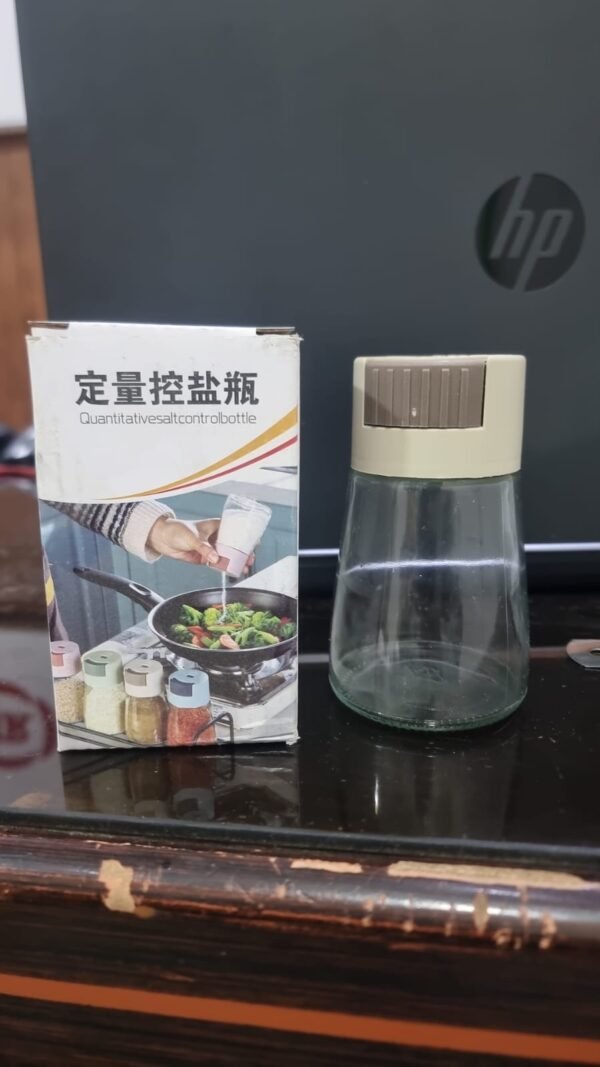 Measurable Control Spice Bottle –Spice Jar with Press Control Cap | Kitchen Sealed Quantitative Spice Dispenser | Spice jar (Random Color) - Image 8