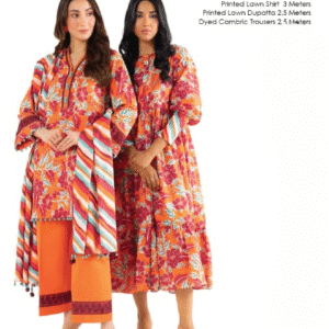 alkaram Lawn | Unstitched Collection 3 Pieces Casual Wear| Summer collection 2025 Collection Vol 1❤️