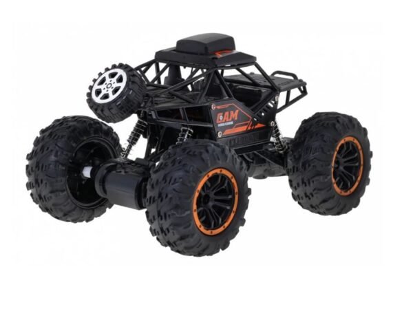 Crawler Cross Country Car With Camera | Remote Control Car With Camera WiFi 720P HD FPV Camera, 2.4Ghz 1:18 Scale Off-Road Remote Control Rechargeable Monster Truck Toys for Boys - Color Black | Toys For Kids | Remote Control Car | RC Car | - Image 6