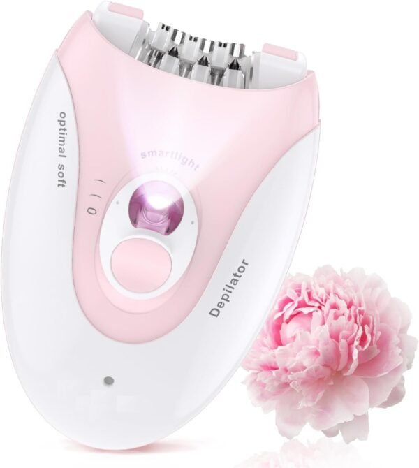 Daling DL-6032 Cordless Ladies Epilator with 2-Speed Adjustment, Painless Hair Removal, Rechargeable, Compact and Easy to Use for Legs, Arms, Underarms - Image 5