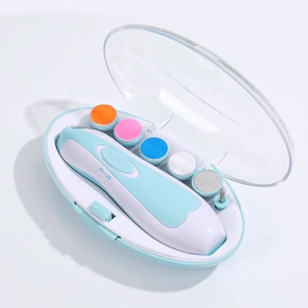 Baby electric nail clipper nail cutter manicure & Pedicure 0m+ | Baby nail trimmer - Image 2