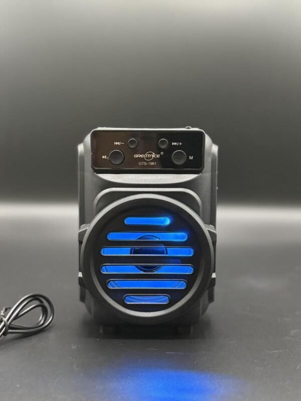 3-inch Bluetooth speaker with RGB lights, USB-TF port, and FM / portable wireless speaker / GTS-1961 - Image 2