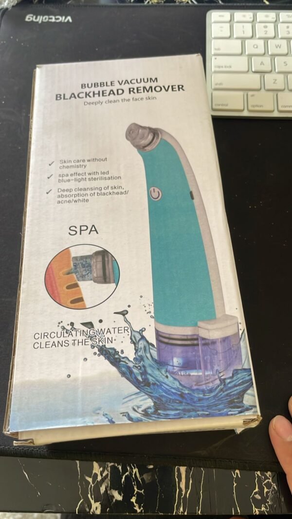 Bubble Facial & Blackhead Remover – Deep Cleanser for Acne, Pores & Glowing Skin | Pimple & Oil Control tool | Blemish-Fighting & Matte Finish | Bubble Technology Pore Purifier  - Image 4
