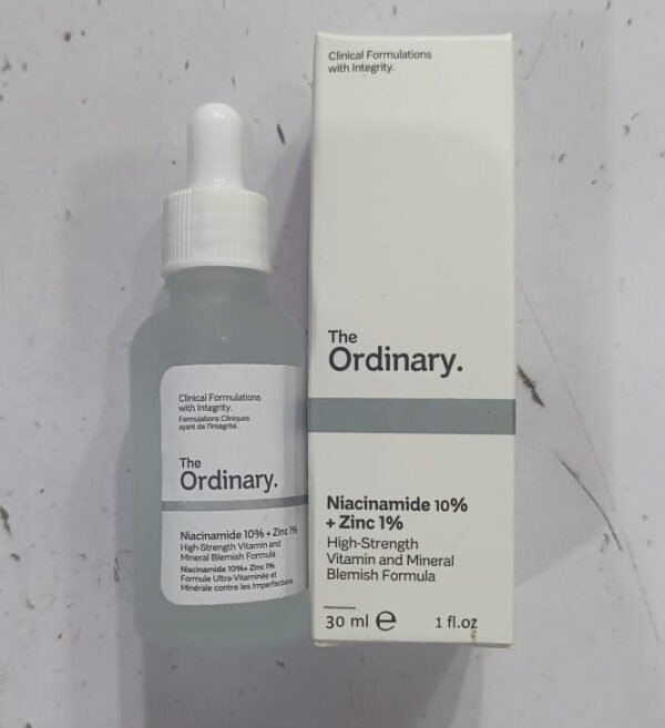 The Ordinary Niacinamide 10% + Zinc 1 % - 30ml |Oil Control, Pore Minimizing & Blemish Solution Serum - Image 3