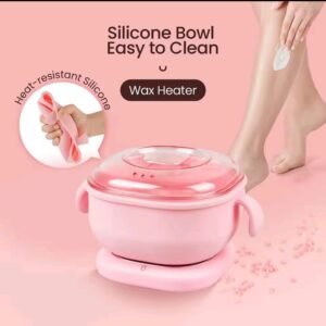 Portable Foldable 400ML Silicone Wax Warmer – Travel-Friendly Hair Removal Heater for Body & Spa Use |Random Color