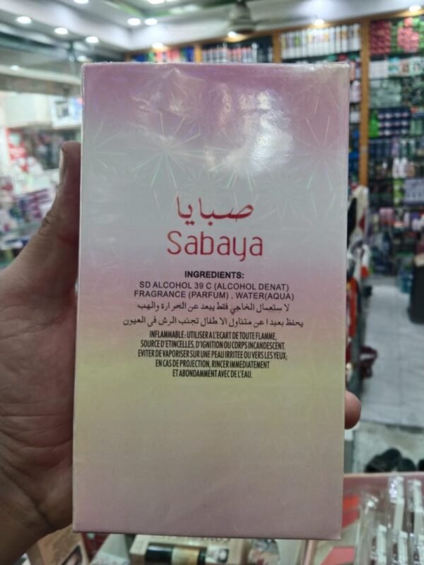 Portable Sabaya Perfume – 100ml Long-Lasting Fragrance for Women (3.4 fl oz) - Image 3