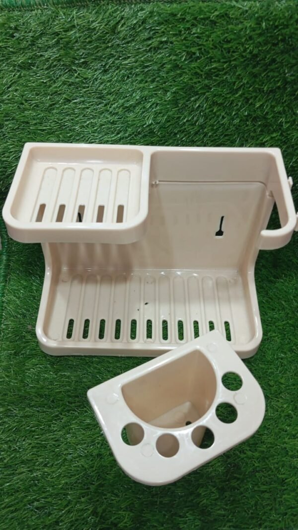 Mighty Shampoo Rack - Shampoo Soap Rack - Wall Mountable Bathroom Rack - Image 3