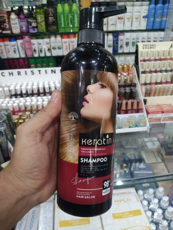 Wellice Hair Salon Keratin Essence and Collagen Shampoo - 800g - Image 5