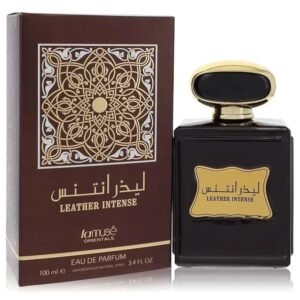 Leather Intense Eau De Parfum Spray – Bold & Long-Lasting Scent with Warm Leather and Woody Notes