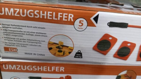 Furniture Lifter Mover Tool Set – Heavy Load Moving Rollers & Lifting Tool for Furniture and Home Appliances - Image 3
