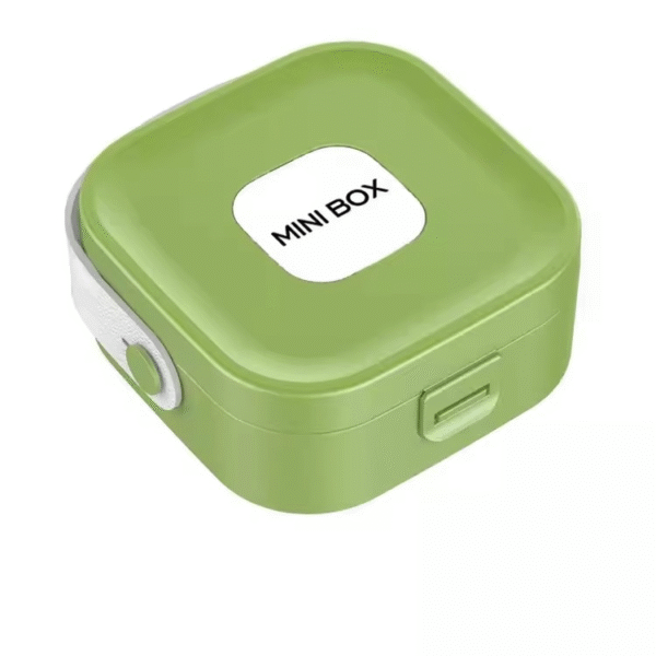 Jewelry Organizer Box | Portable Jewelry Storage Box | Sleek | Portable | Multi-Functional Travel Jewelry Organizer | Durable | Compact Ring | Necklace | Earring Storage Boxes With Mirror | For Travel | Home | Gift Option - Random Color  - Image 17