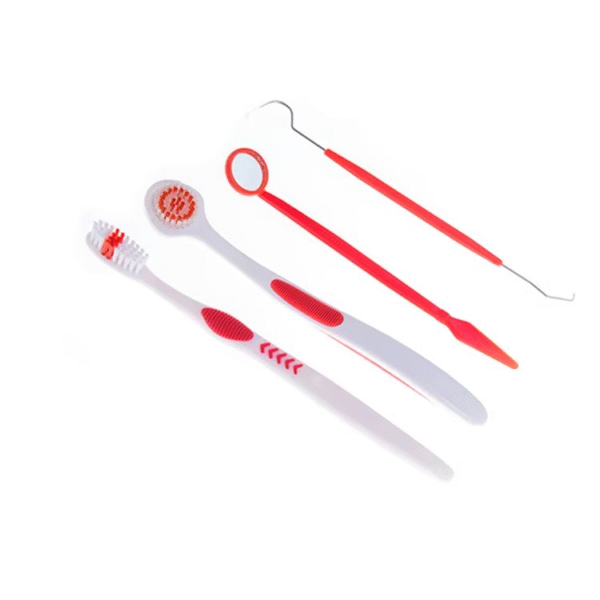 Oral Care Brush Kit 4 in 1 | Best Quality Oral Care Kit 04 PCs - Oral Hygiene Oral Care ( Random Color ) - Image 7