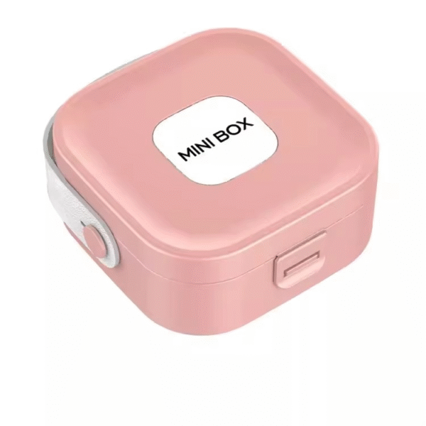 Jewelry Organizer Box | Portable Jewelry Storage Box | Sleek | Portable | Multi-Functional Travel Jewelry Organizer | Durable | Compact Ring | Necklace | Earring Storage Boxes With Mirror | For Travel | Home | Gift Option - Random Color  - Image 16