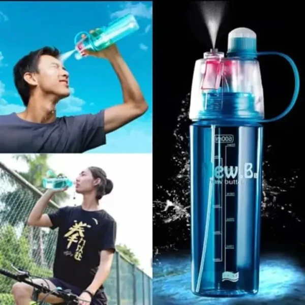 spray water bottle HydraMist Pro – Ultra-fine mist spray for skincare, cleaning, or gardening. GlowSpritz – Gentle hydration with a stylish touch for everyday refreshment -500ml (Random Color) - Image 4