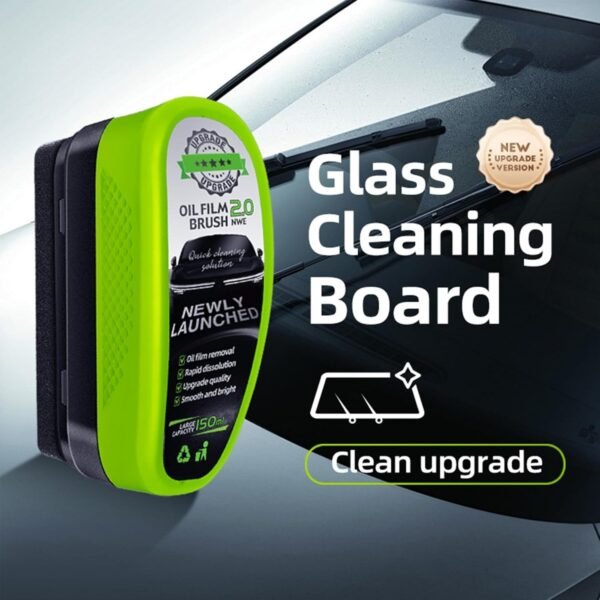Universal Glass Cleaner,clear Vision Car Glass Oil Film Cleaner Brush For Windshield - Image 6