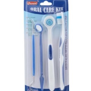 Oral Care Brush Kit 4 in 1 | Best Quality Oral Care Kit 04 PCs - Oral Hygiene Oral Care ( Random Color )