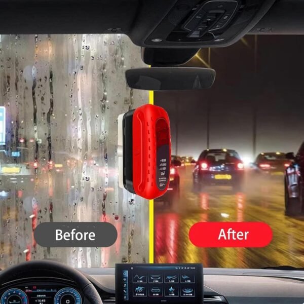 Universal Glass Cleaner,clear Vision Car Glass Oil Film Cleaner Brush For Windshield - Image 4