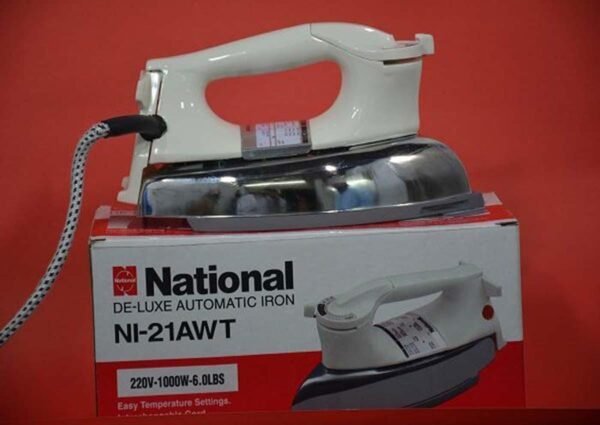 (NW000430) National IRON Supreme De-Luxe Automatic Model no NI-21AWT - Image 3