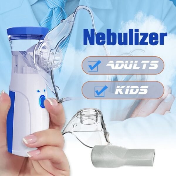 Portable Nebulizer For Asthma Inhaler Nebulizer Machine For Kids And Adults Medical Asthma Nebulizer - Rechargeable - Image 7