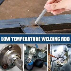 3Pcs Easy Melt Low Temperature Welding Rods – Aluminum Soldering Sticks for Metal Repair, Hole Filling & DIY Fixes