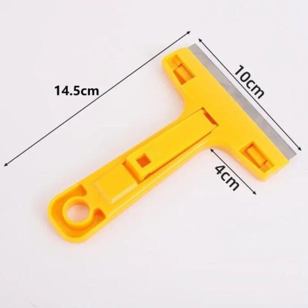 Heavy-Duty Razor Blade Scraper Tool for Removing Labels, Stickers, Caulk, Adhesive & Paint – Multipurpose Cleaning Tool for Glass, Tiles & Smooth Surfaces | Wall Scraper |Scraper With Blade |  - Image 5