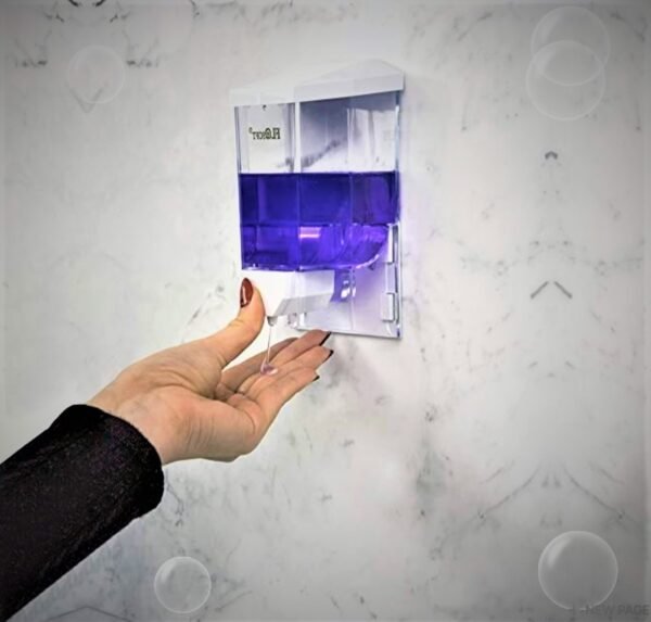 FLOSoft Wall Mounted Liquid Soap / Sanitiser / Shampoo Despencer (500 ML) - Image 6