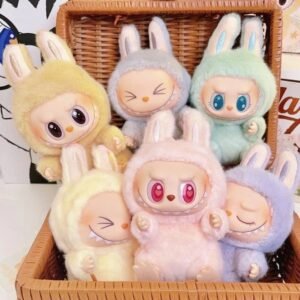 01 PCs Labubu - Labubu Doll - Toys for Boys and Girls - Gift for Girls - 17cm/7inch Labubu Doll - Dolls for Girls - Stuff Labubu Toys ( Random Color )