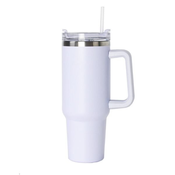 Stanley 40 Oz (1200ML) Stainless Steel Vacuum Insulated Tumbler with Straw – Leak-Proof Quencher Cup for Hot & Cold Beverages, Travel Mug, Gym Water Bottle, Coffee Thermos -Random Colors | Stanley | (With Box) - Image 3