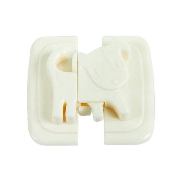 01 PCs Cute Dog Shape Cartoon Cabinet Door Child Safe Lock Refrigerator Toilet Baby Safety Tools | Refrigerator Lock | Lock For Cabinet - Random Color - Image 13