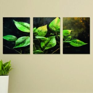Set of 3 Wall Art Wooden Phototile Frames for Wall Decor