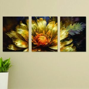 Set of 3 Wall Art Wooden Phototile Frames for Wall Decor