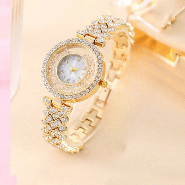 Fashion Watch Popular Fashion Diamond Women's Watch Quartz Leisure Watches for Women Luxury Watch (Without Box) - Image 7